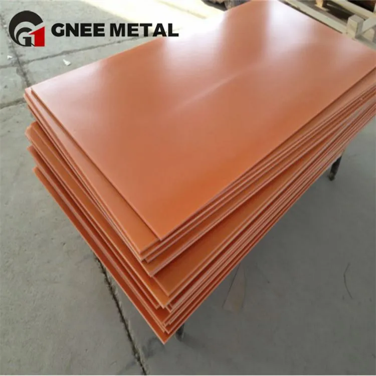 Foi plate C86200 de cupru