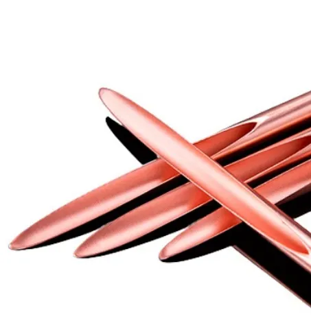 Tub de cupru canelat intern